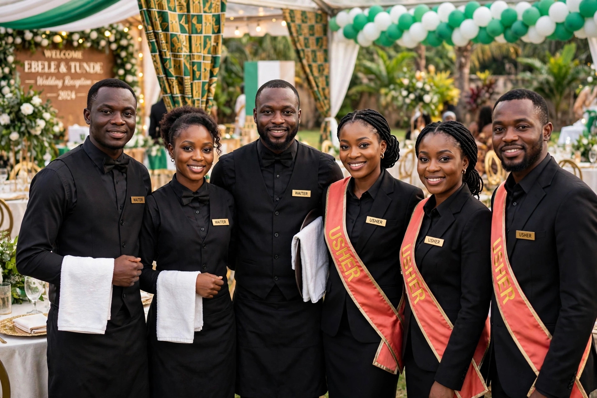 EVENT USHERS VS WAITERS